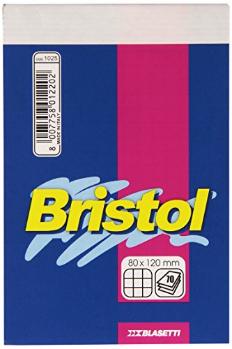 Blasetti 244400, 10 Blocchi Punto Metallico A7 Bristol