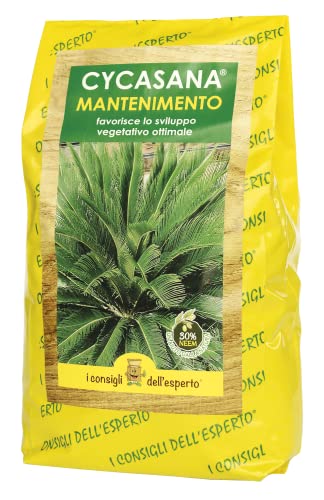 I Consigli Dell’Esperto – Cycasana Mantenimento 1.5 Kg – Concime Specifico Per Cycas E Piante Tropicali – Concime Organominerale Npk + Neem E Microele