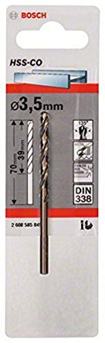 Bosch Accessories Hss-Co Din338: 3,5 X 39 70