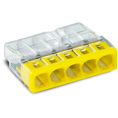 Wago Compact, Trasparente/Giallo, 100