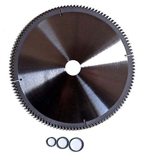 Lama Per Sega Circolare In Alluminio, Dm 250 300, 350 Mm, 30 Mm, Foro (25,4) Con 120 Trapezoidali A Denti Piatti Negativi (Dm = 250 Mm, 120 Z, 30 Mm)