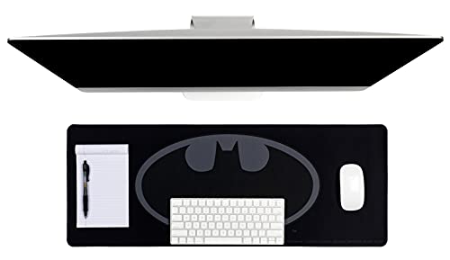 Tappetino Da Scrivania Per Videogiochi, 40 X 80 Cm, Motivo Batman, Sottomano Per Scrivania, Per Ufficio E Casa