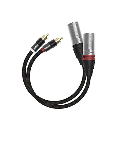 Khadas Adattatore Rca Bilanciato, Cavo Rca,Cavo Xlr-3, Cavo Audio Stereo Subwoofer, Adattatore Maschio Bilanciato Per Tone2 Pro, Desktop Dac, Amplific