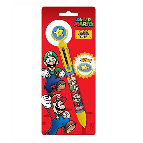 Nintendo Super Mario - Matita A 6 Colori