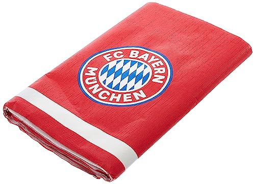 Amscan 9906511 - Tovaglia Fc Bayern Monaco, Dimensioni 120 X 180 Cm, In Carta, Perfetta Per Feste Di Tifosi O Calcio, Tavola Di Festa, Decorazione, Ma