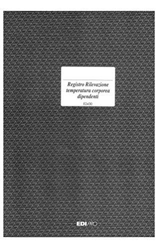 Edipro - Registro Rilevazione Temperature - E2430