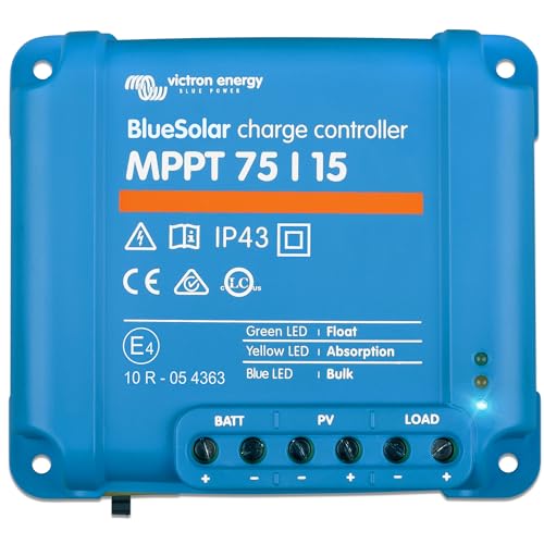 Victron Energy - Regolatore Di Carica Bluesolar Mppt 75/10, 75/15 E 100/15 (Mppt 75/15)