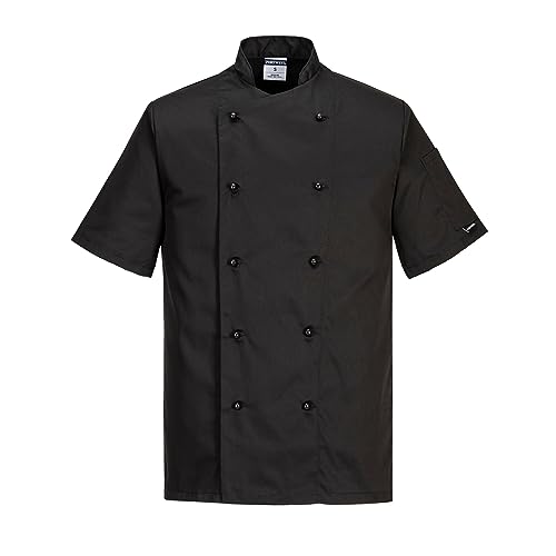 Kent Chefs Jacket - Color: Black - Talla: Large
