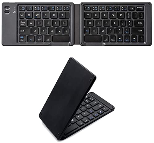 Techly 364156 Tastiera Pieghevole Bluetooth Usb Per Tablet Smartphone Nero