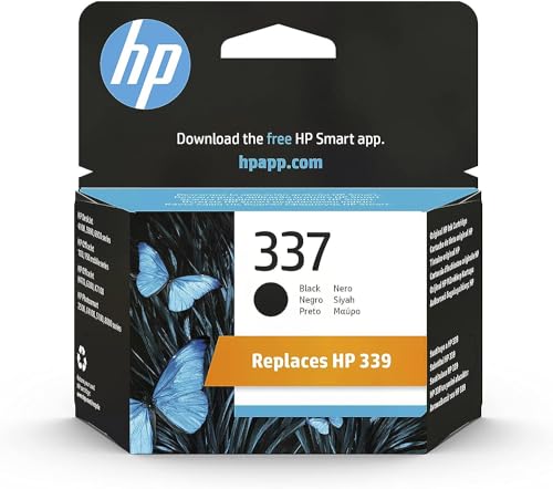 Hp 337 C9364Ee Cartuccia Originale Hp Da 420 Pagine, Compatibile Con Stampanti Hp Officejet, 7110 E K7100, Photosmart 8050, Deskjet 5940, 6620, 6540,