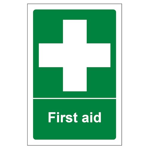 Cartello Di Sicurezza "First Aid General – First Aid – 100 X 150 Mm Restickable Safety Sign