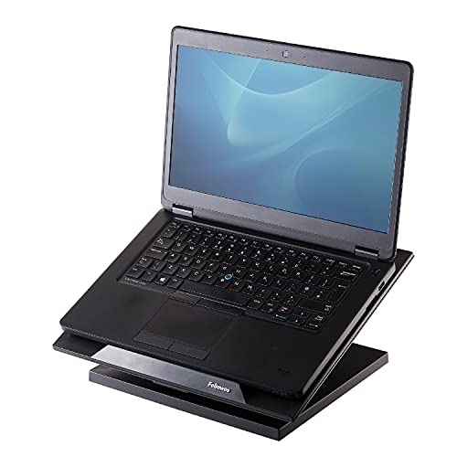 Fellowes 8038401 Supporto Regolabile Per Pc Portatili E Notebook Designer Suites™, Colore Nero