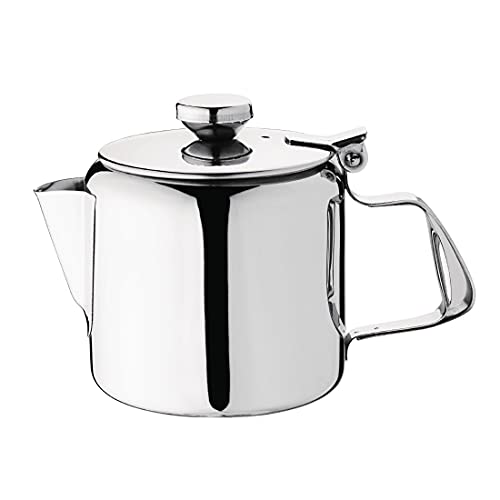 Olympia K677 Concorde Teiera, Acciaio Inox, Argento, 410 Ml/14Oz