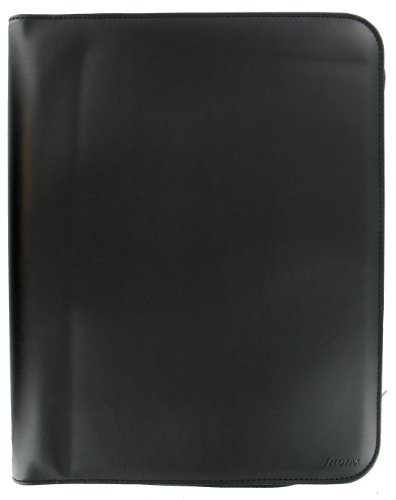 Filofax Metropol - Cartellina Per Documenti, Con Chiusura Lampo, Colore: Nero