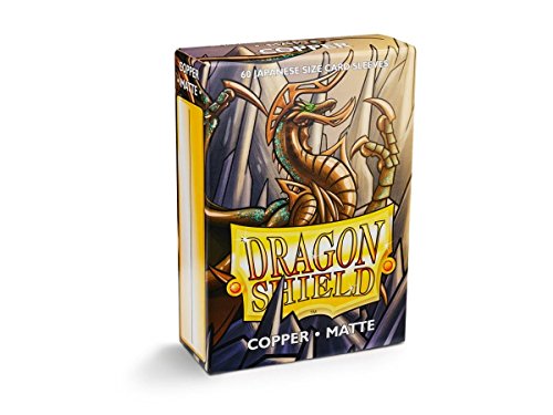 Dragon Shield Small Sleeves - Japanese Matte Copper (60 Bustine)