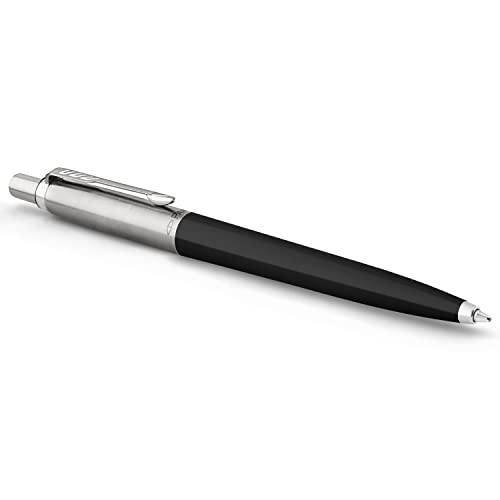 Parker Jotter Originals Penna Gel | Finiture Nere In Stile Retro Anni '90 | Punta Media (0,7 Mm) | Inchiostro Blu | 1 Pezzo