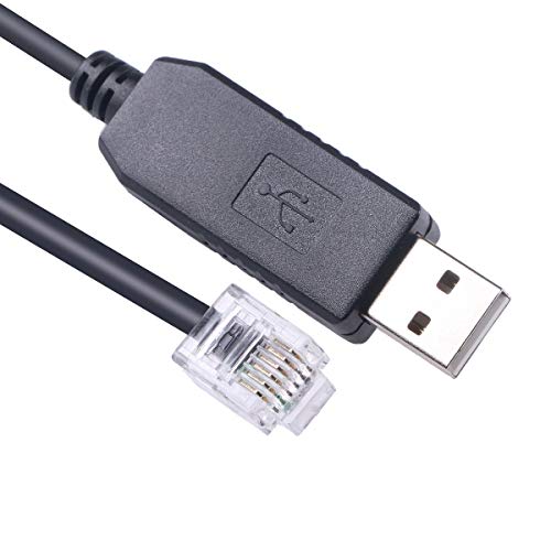Cavo Seriale Da 1,8 M Per Telescopici Meade Lx200 Acf, Cavo Di Controllo Usb-6P6C Rs-232