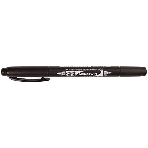 Tombow Os Di Tme33 Fine Liner Mono Twin Con Due Punte, Nero