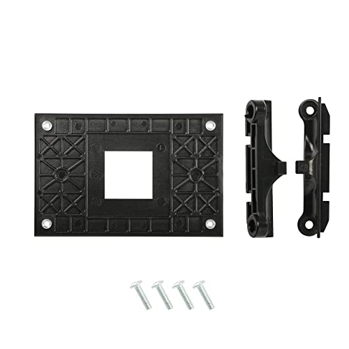 Riieyoca Am4 - Staffa Per Dissipatore Di Calore Per Cpu Amd, Base Per Ventola Am4 (B350 X370 A320 X470), Staffa Di Montaggio Per Presa Am4 (Am4)