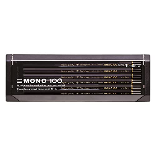 Tombow Mono 100 4B Matite (Scatola Da 12)