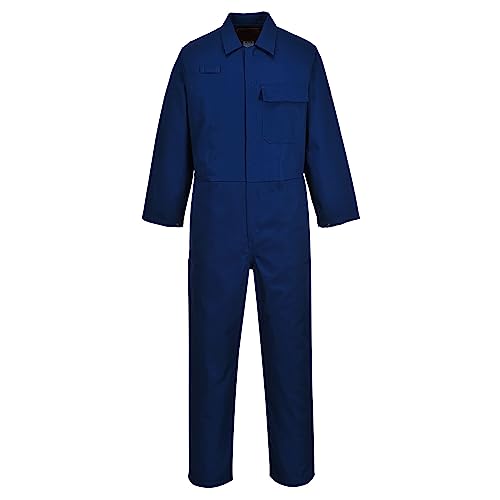 Portwest C030 Tuta Industriale Antifiamma Per Uomo Marina, L