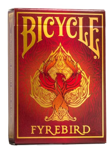 Bicycle Fyrebird, Mazzo Di Carte Da Collezione Unisex Bambini, Colorato, Único