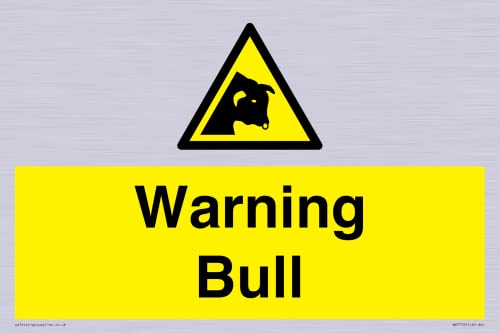 Segnale Di Avvertimento Bull – 300 X 200 Mm – A4L