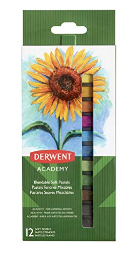 Derwent Academy™ Pastelli Secchi - 12Pz - 2302397