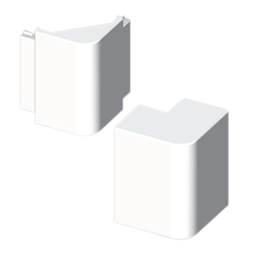 Unex 73260-2 U24 X Angolo Esterno, Bianco, 30 Mm (Altezza X Larghezza 40 Mm