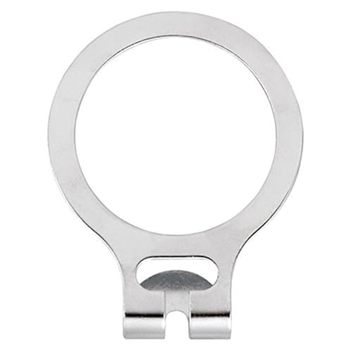 Garcia De Pou 50 Unità Antifurto Anelli Per Appendere In Scatola, 4.8 Cm, Metallo, Argento, 4.8 X 4.8 X 30 Cm