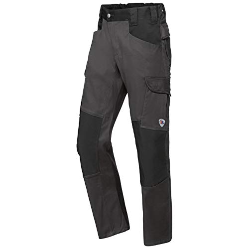 Bp 1826-033-5632-41/42S - Pantaloni Da Lavoro Da Uomo, In Misto Tessuto, Elasticizzati, Vita Più Alta Sulla Schiena, 70% Cotone, 28% Poliestere, 2% El