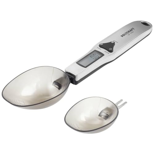 Voltcraft Vc-12607925 Sp-500 Bilancia A Cucchiaio Portata Max. 500 G Risoluzione 0.1 G Acciaio Inox