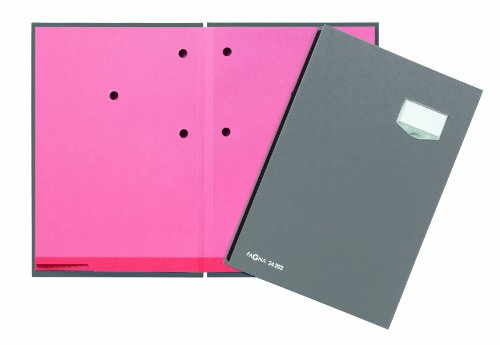 Pagna - Blocco Per Firma, 20 Pezzi, Colore Grigio