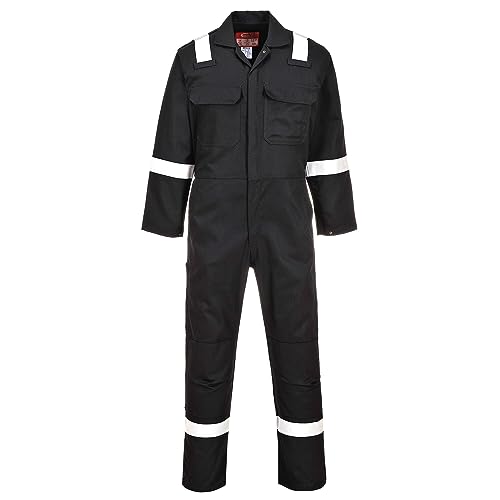 Portwest Biz5 Tuta Intera Iona Bizweld, Taglia L, Nero