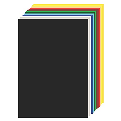 Herlitz 227108 Cartoncino 50 X 70 Cm, 10 Pezzi, Colore Bianco Rot