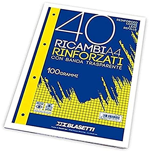 Blasetti 5441 A4 100G/M² 40Fogli Carta Milllimetrata
