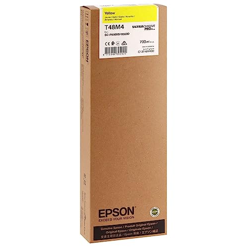 Epson Cartuccia Inchiostro Marca Modello Ink Cartridge Yellow T 48M 700Ml T 48M4