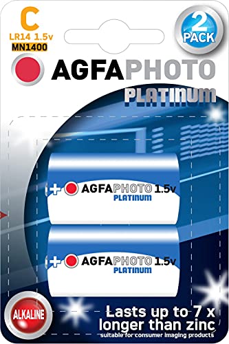 Agfaphoto 110802626 Batteria, 2 Pezzi