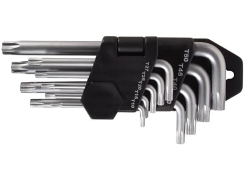 Perel Hstarpro Star Wrench Set (Confezione Da 9)