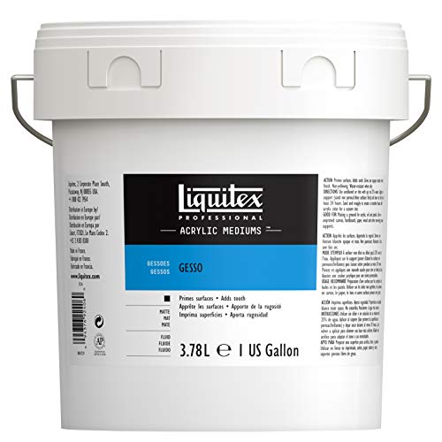 Liquitex Professional - Gesso Trasparente, Per Preparazione Superfici Per La Pittura, 3.78 L (Confezione Da 1)