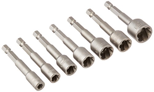 Irwin 394100 Set Powergrip: 3/16” - 1/2”, 7 Pz .