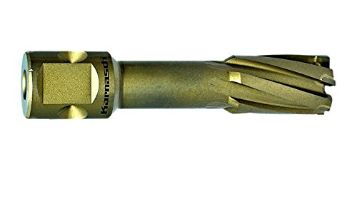 Karnasch 201315N014 Hard-Line 40 Punta Cava Rifrentata Con Metallo Duro, Manico Netto/Universale, 40 Mm Lunghezza Utile, 14 Mm Diametro Di Taglio, 19