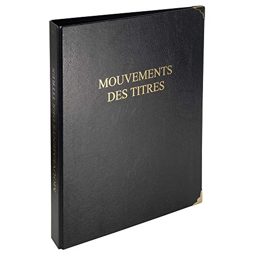 Reliure Registre Economique 32X26Cm 4 Anneaux Avec Recharges Imprimees De 100 Feuillets - Mouvements