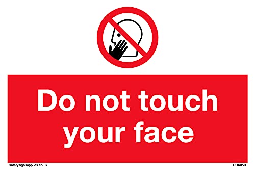 Confezione Da 5 – Cartello"Do Not Touch" – 150 X 100 Mm – A6L