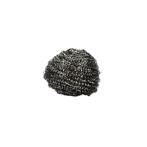 Scotch-Brite 84 Stainless Steel Scrubber, (Case Of 12), 1.75-Ounce (Case Of 12), Grey, 12