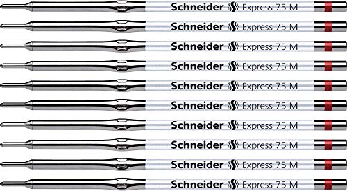 Schneider P007512X10 10 Refill Medio, Formato A2, 10 Pezzi