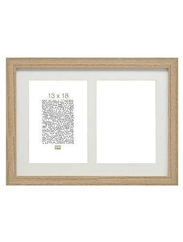 Deknudt Frames S66Kb2 13 X 18 Cornice Naturale Di Legno