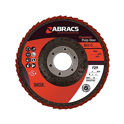 Abracs Disco Lamellare In Ceramica Abfc125B080 125 Mm X 22 Mm X 80 G