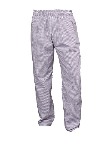 Genware Nev-Nb02-Xs Baggies, Motivo A Quadri, Taglia: Xs, Blu E Bianco