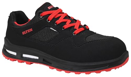 Elten Lakers Xxt Low Esd S1P, Sneaker Di Sicurezza Unisex-Adulto, Nero (Schwarz 1), 45 Eu